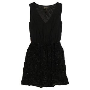 Yumi Kim black Sleeveless Sequin Short Dress (XS)